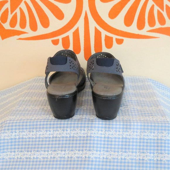 Jambu Chloe Gray Open Toe Sandals 8.5 - Picture 3 of 4